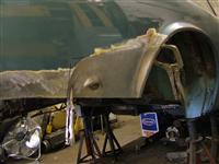 Fiat Dino 2000 coupe repair work